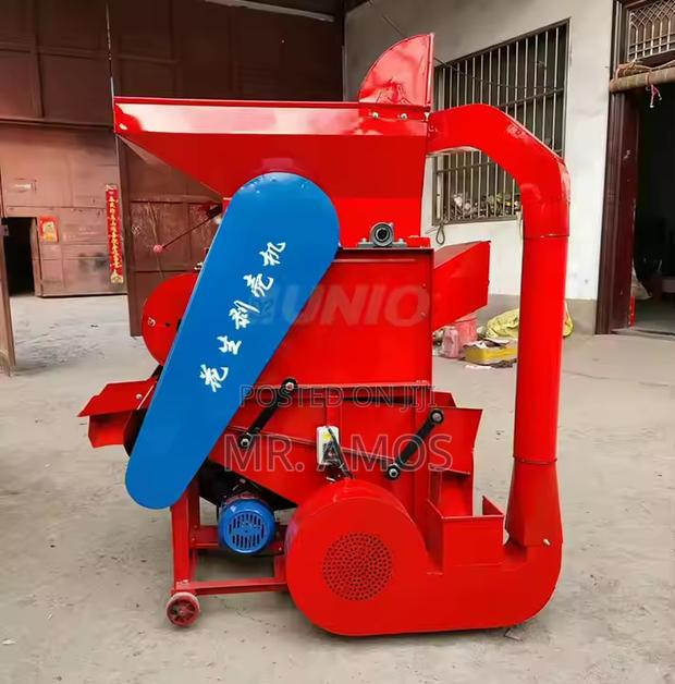 Commercial Groundnut Shell Remover Thresher Peanut Shelling Motor · Photo 2