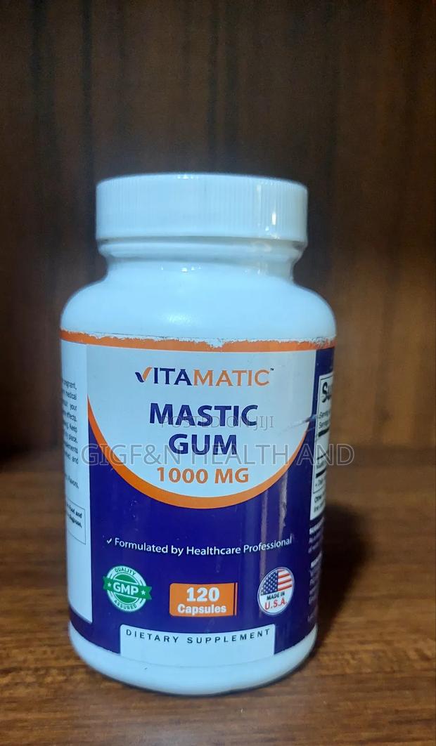 Vitamatic, Mastic Gum, 120 Capsules (500 Mg Per Capsule) · Photo 1