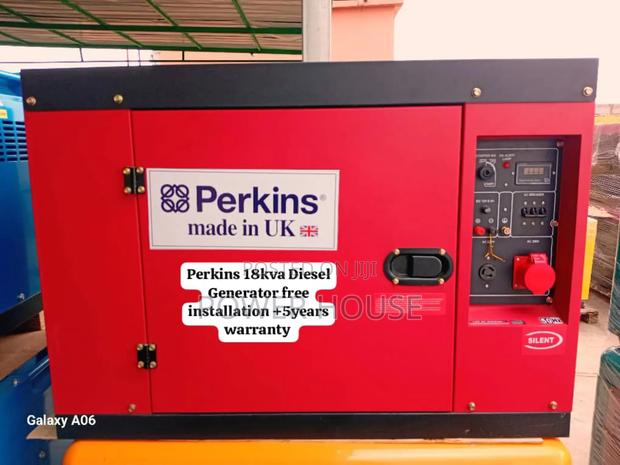 The Power Master Perkins Diesel Generator 18kva Silent Perkins · Photo 1