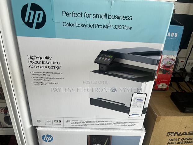 HP Color Laserjet Pro MFP 3303fdw - Wireless, Print, Scan, Copy, Fax, · Photo 3