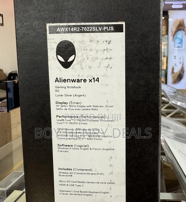 New Laptop Dell Alienware X14 32GB Intel Core I7 SSD 1T · Photo 1