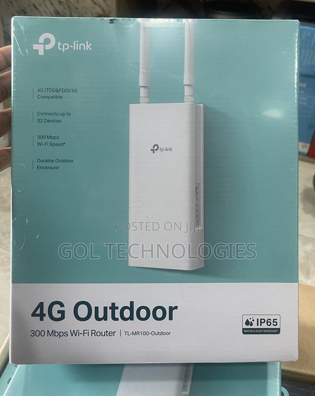 Tp-Link 4g Outdoor Universal Router 300 MBPS Wifi Rodney Tl-Mr100 · Photo 4