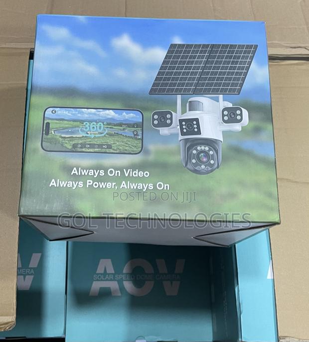 Solar Camera 4 Lens Adjustable 4g Camera With Motion Detector + 64gb · Photo 4