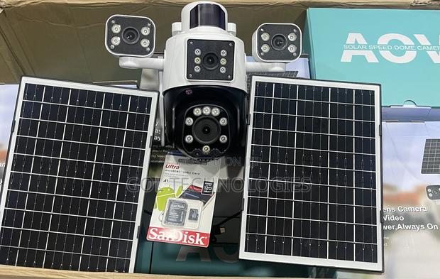Solar Camera 4 Lens Adjustable 4g Camera With Motion Detector + 64gb · Photo 8