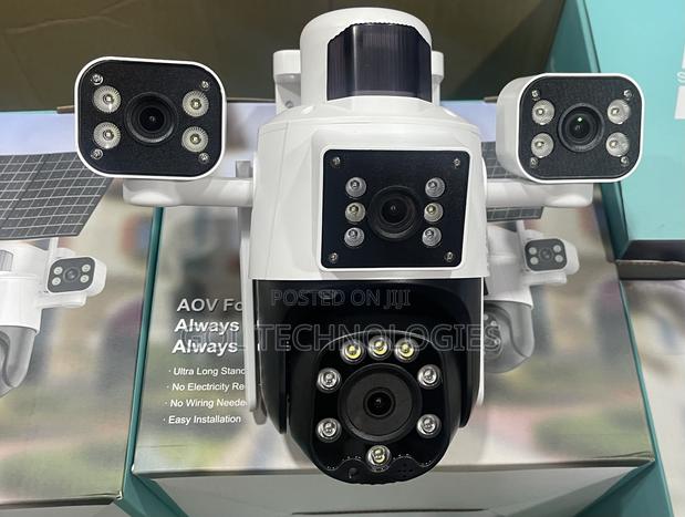 Solar Camera 4 Lens Adjustable 4g Camera With Motion Detector + 64gb · Photo 7