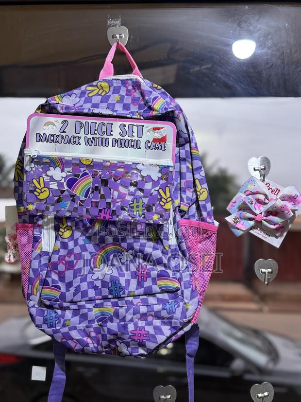 Kids School Bags With Lunch Bags · Photo 1