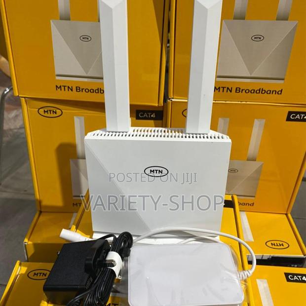 MTN 4g Universal Router + Ups+ Supports Turbonet · Photo 1