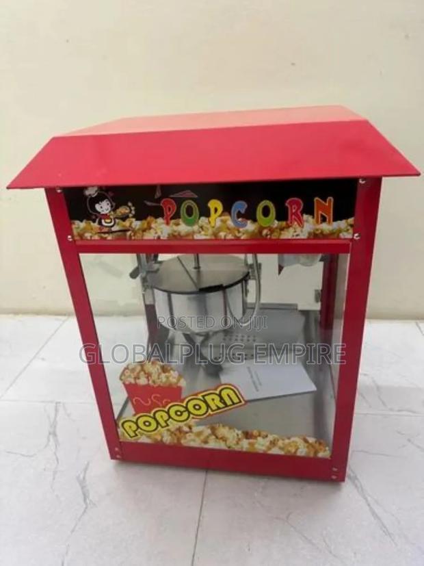 Electric Popcorn Machine With Warmer · Photo 1