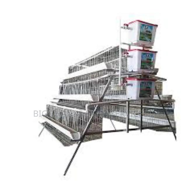 A Shape Battery Cages,160 Capacity · Photo 1