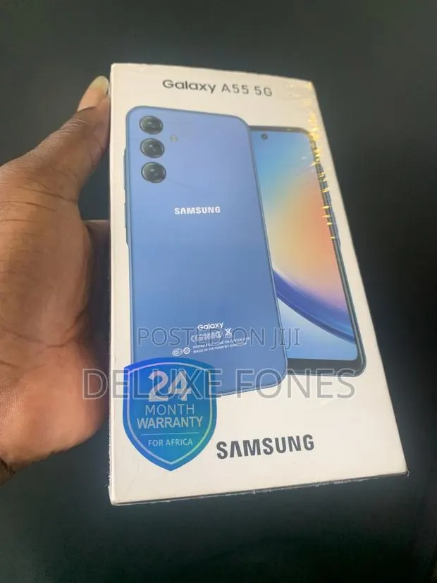 New Samsung Galaxy A55 256 GB Black · Photo 1