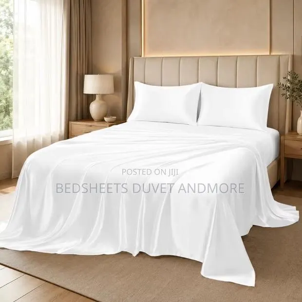 Hotel Cotton White Bedsheet · Photo 1