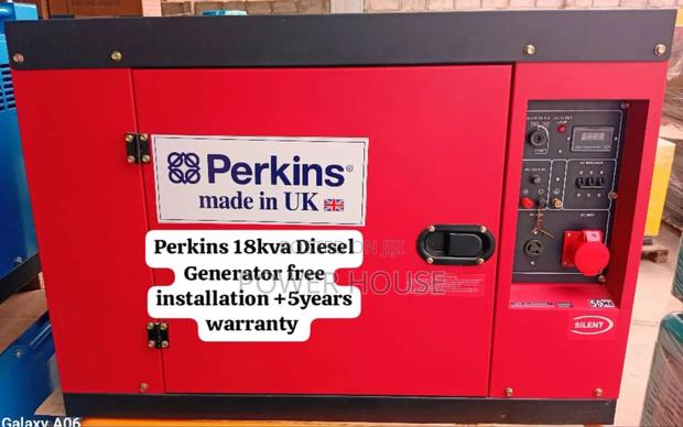 Quick Turbo Gen Perkins Diesel Generator 18kva Silent Perkins · Photo 1