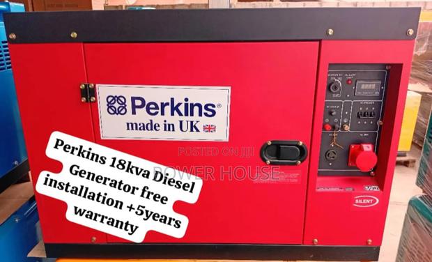 Instant Output Perkins Diesel Generator 18kva Silent Perkins Generator · Photo 1