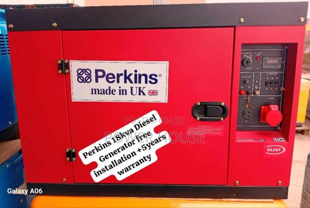Power Unit Perkins Diesel Generator 18kva Silent Perkins Generator · Photo 1