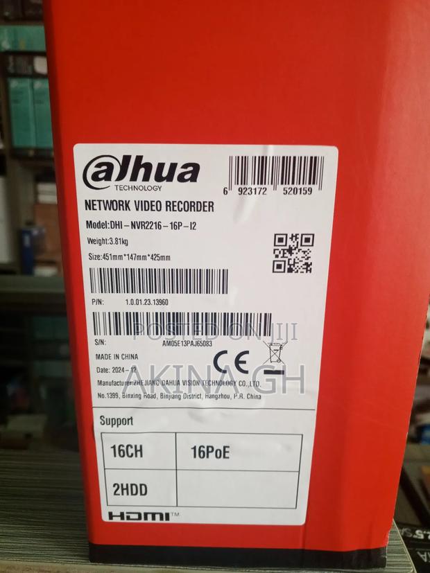 Dahua Wizsense 16ch Poe NVR Dhi-Nvr2216-16p-I2 · Photo 2