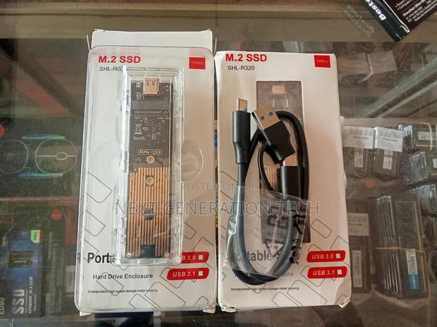 M.2 External SSD Case for Single and Double Cut