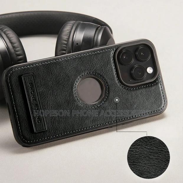 iPhone Quality Leather Cases With Kick - Stand · Photo 3