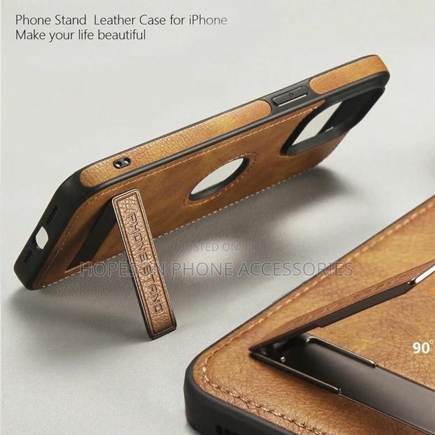 iPhone Quality Leather Cases With Kick - Stand · Photo 5