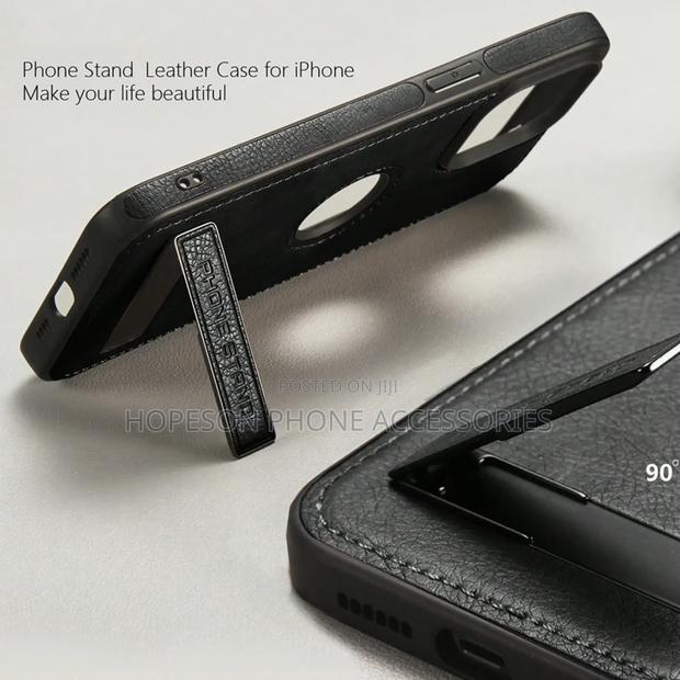 iPhone Quality Leather Cases With Kick - Stand · Photo 6