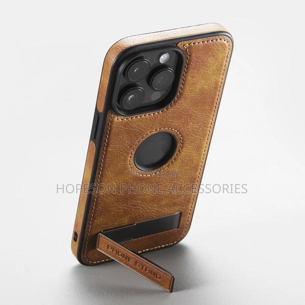 iPhone Quality Leather Cases With Kick - Stand · Photo 8