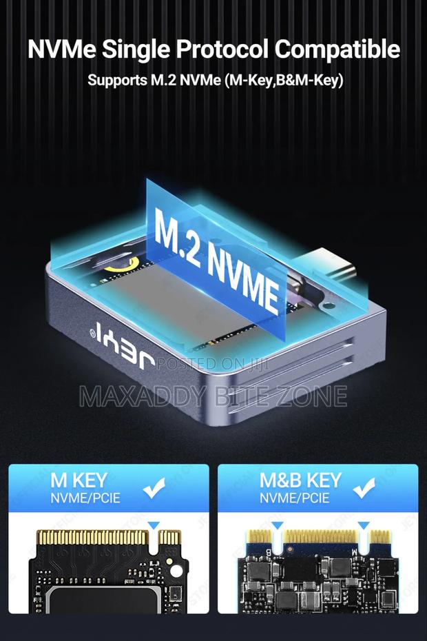 Jeyi M.2 Nvme Direct-attached
2230 Ssd Enclosure · Photo 3