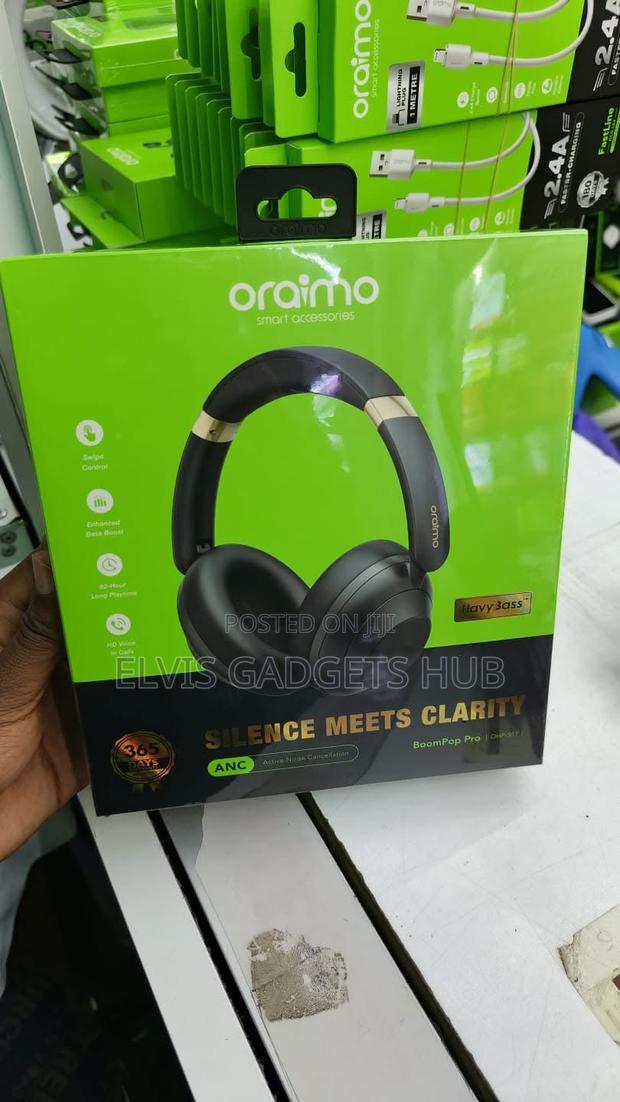 Oraimo Boompop Pro Anc Over-Ear Headphones · Photo 2