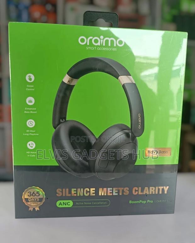 Oraimo Boompop Pro Anc Over-Ear Headphones · Photo 4