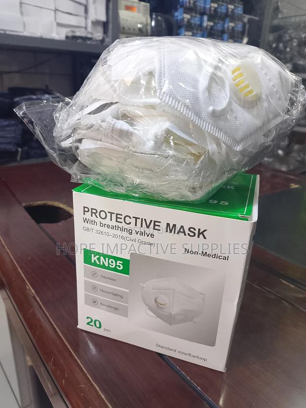 Quality Kn95 Nose Mask With Valve - 20/Pack. · Photo 5