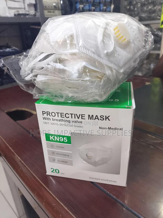 Quality Kn95 Nose Mask With Valve - 20/Pack. · Photo 2