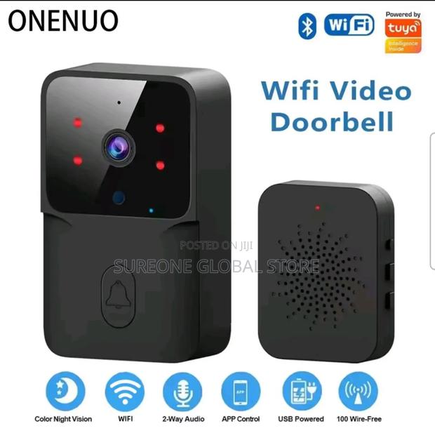Wireless Smart Doorbell Home Security Camera With Alexa · Photo 1