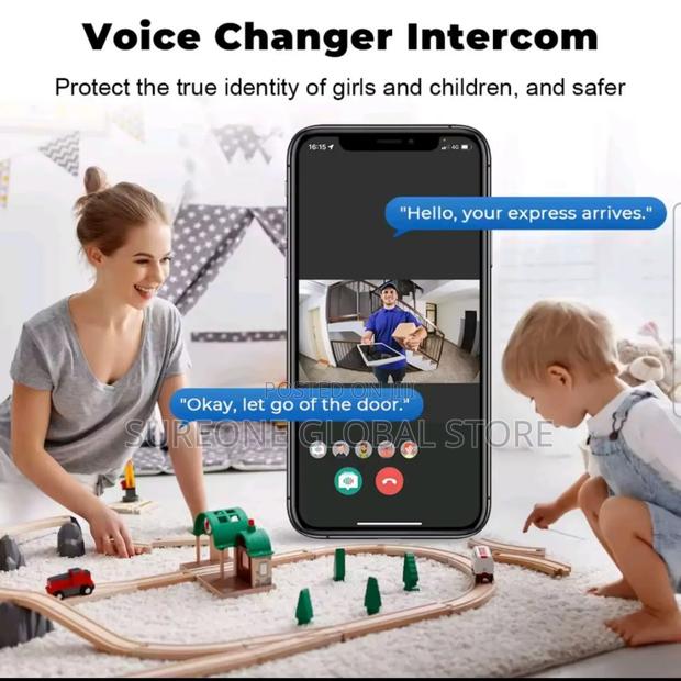 Wireless Smart Doorbell Home Security Camera With Alexa · Photo 3