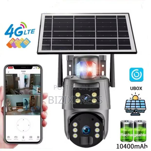 4g Solar Security Camera Ubox · Photo 1