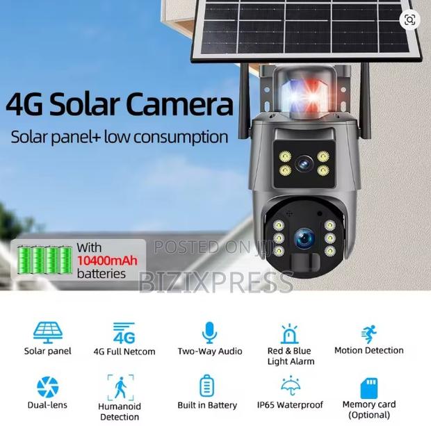 4g Solar Security Camera Ubox · Photo 2