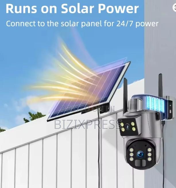 4g Solar Security Camera Ubox · Photo 5