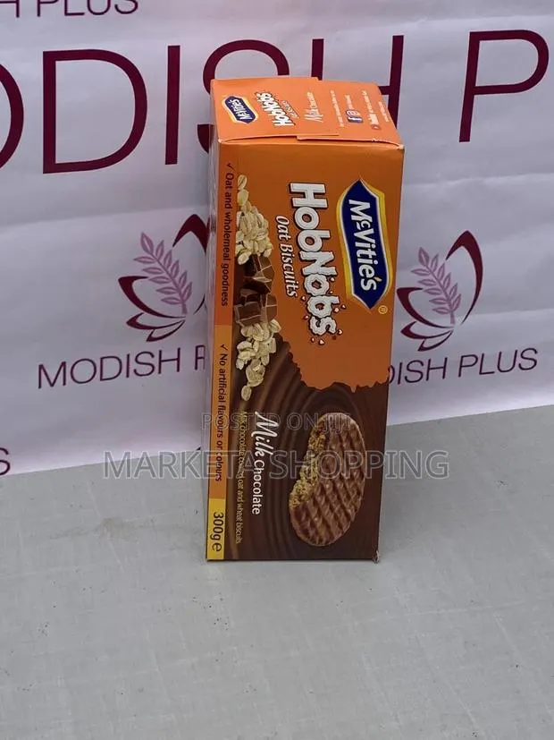 McVites Hobnobs Oat Biscuits Milk Chocolate(300g) · Photo 1