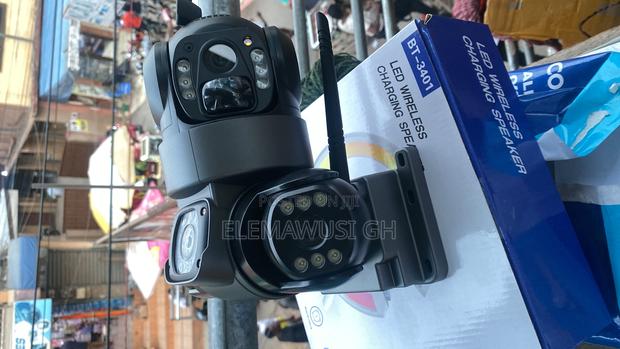 3 Lens (Triple Lens) 4g Solar-Powered PTZ Outdoor CCTV Camera V380pro · Photo 5