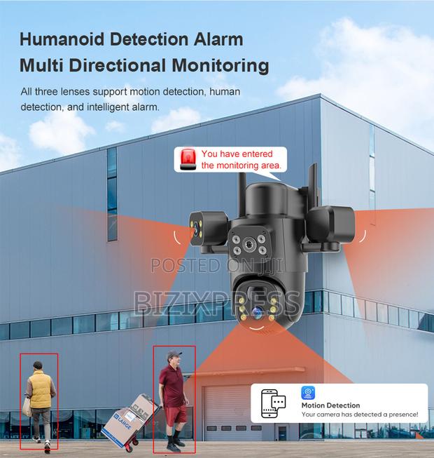 4g Solar Security Camera – 3 Lens · Photo 2