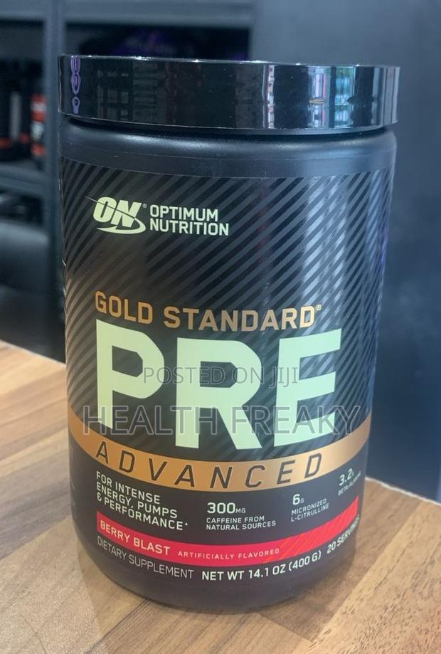 Preworkout Gold Standard Pre Advanced Explosive Energy Muscle Builder · Photo 1