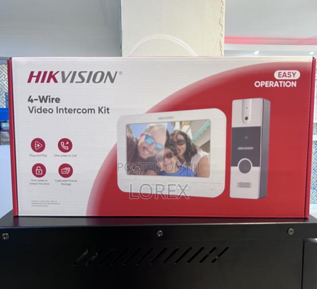 Hikvision Analog Video Intercom Door Bell 2025 Model Ds-Kis204t · Photo 1