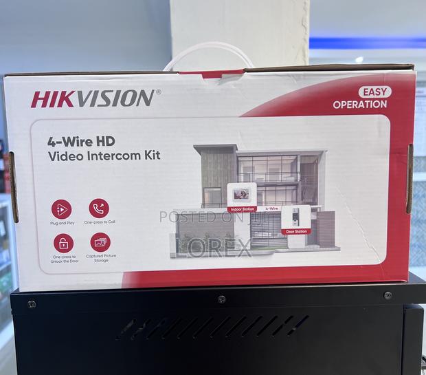 Hikvision Analog Video Intercom Door Bell 2025 Model Ds-Kis204t · Photo 3