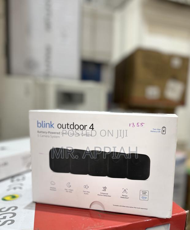 Blink Outdoor 4 (Newest Model), Wireless Smart Security Camera(Black). · Photo 3