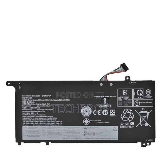 Original Battery For Thinkbook 14 /15 Gen 2-4/ Thinkbook 15(L19c3pda) · Photo 2