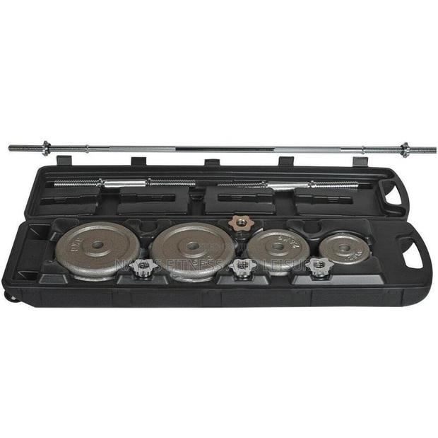 50kg Dumbbells Set With Case · Photo 3