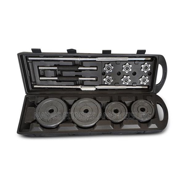 50kg Dumbbells Set With Case · Photo 4
