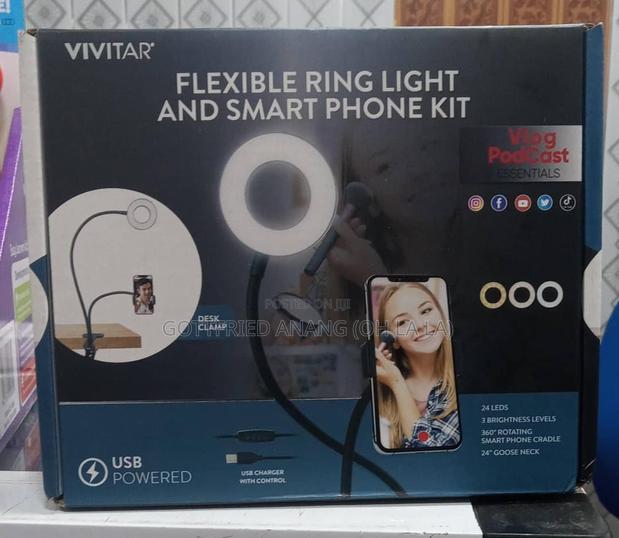 Vivitar Ring Light and Smartphone Kit, · Photo 1