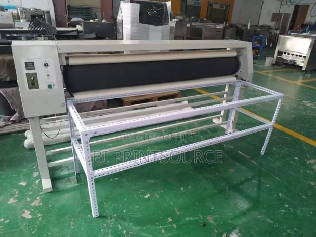 Rotary Heat Press 1.6m Fabric / Textile Electric Heat Roller Machine · Photo 1