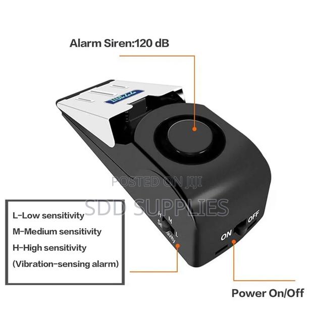 Hotel Door Burglar Alarm Door Gap Alarm Door Stopper Alarm · Photo 3