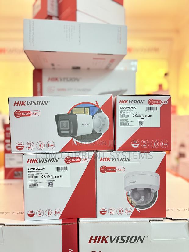 Hikvision Smart Network 8mp Ip Camera Hybrid With Audio · Photo 1