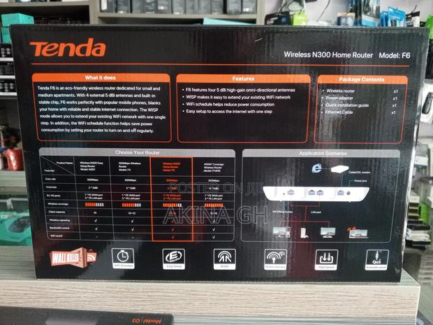 Tenda F6 Wireless N300 Home Router · Photo 2
