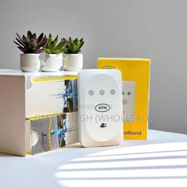MTN Portable Universal Unlock 4g Lte Mifi/Wifi (White)935666 · Photo 1